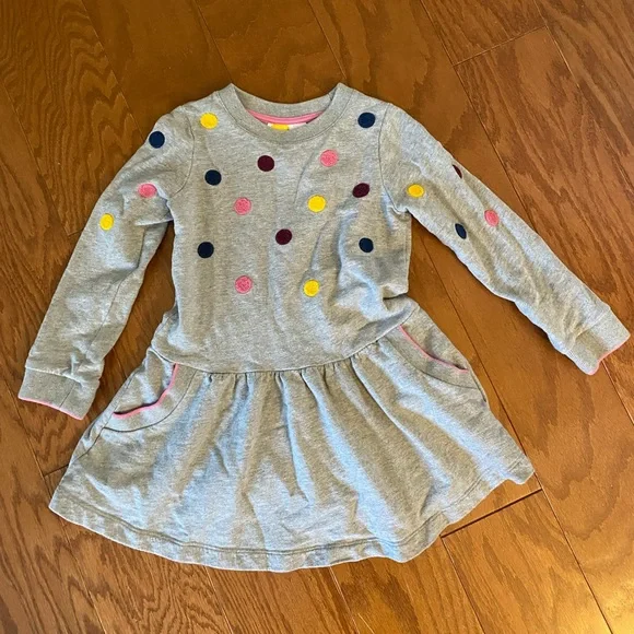 knee length dresses for ladies Sweatshirt Dress-Sugared Lilac Spring Garden main image 0